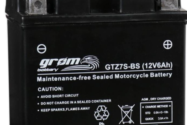 Ogłoszenie - Akumulator motocyklowy GROM gtz7s-bs 12v 6ah 120a p+ - Police - 140,00 zł