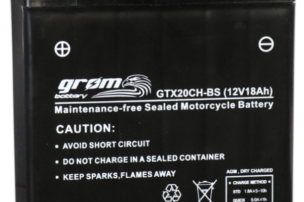 Ogłoszenie - Akumulator motocyklowy 18Ah GROM GTX20CH-BS YTX20CH-BS 12V 270A PŁOCK CHOPINA 1 - Płock - 240,00 zł