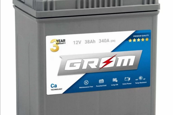 Ogłoszenie - Akumulator 38Ah 340A GROM Premium Jap P+ - Police - 290,00 zł