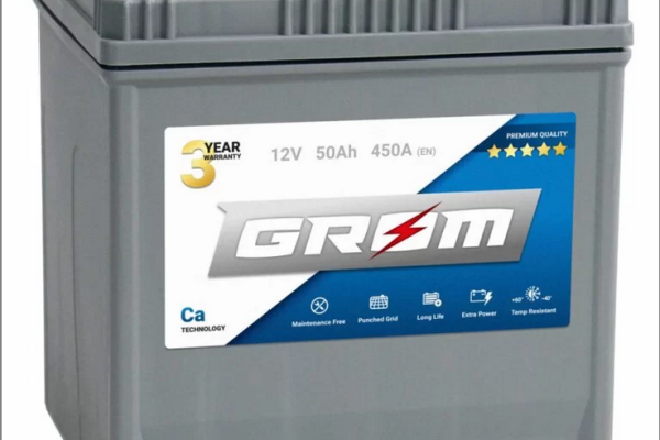 Ogłoszenie - Akumulator 50Ah 450A GROM Premium Japan P+ - Police - 350,00 zł