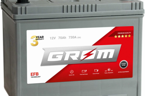 Ogłoszenie - Akumulator 70Ah 730A en Grom EFB Japan L+/P+ - Piła - 540,00 zł