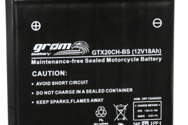 Ogłoszenie - Akumulator motocyklowy Grom Gtx20CH-BS 12v 18Ah 270A - Police - 240,00 zł
