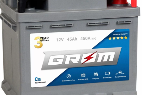 Ogłoszenie - Akumulator 45Ah 450A en GROM - Piła - 320,00 zł