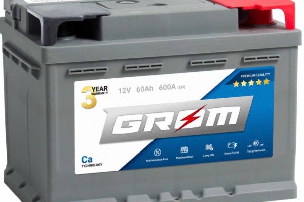 Ogłoszenie - Akumulator 60AH 600A en Grom - Piła - 370,00 zł