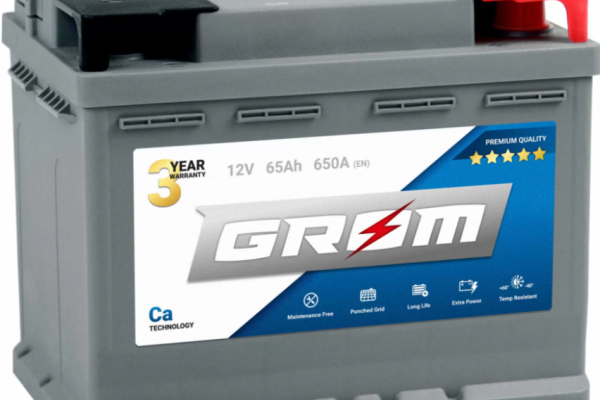 Ogłoszenie - Akumulator 65Ah 650A en Grom - Piła - 390,00 zł
