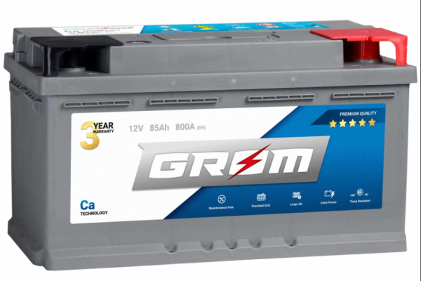 Ogłoszenie - Akumulator 85Ah 800A en Grom - Piła - 490,00 zł