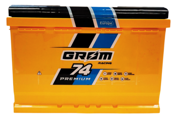 Ogłoszenie - Akumulator 74Ah 720A EN Grom Racing Wysoki - Bydgoszcz - 440,00 zł