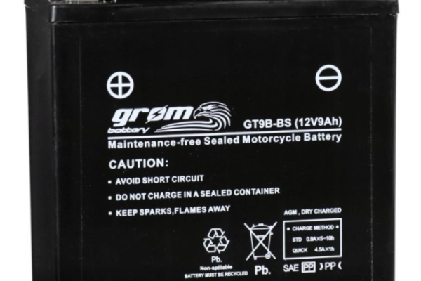 Ogłoszenie - Akumulator motocyklowy 12V 8Ah 120A Grom gt9b-b yt9b L+ - Legnica - 140,00 zł