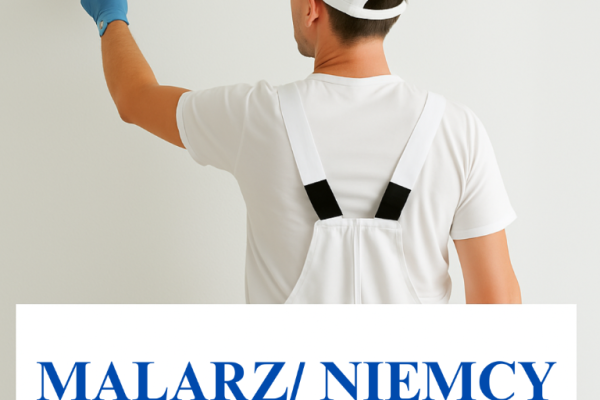 Ogłoszenie - Niemcy/Malarz/ od 14 E/h netto/ bezpłatne zakwaterowanie - Niemcy - 60,00 zł