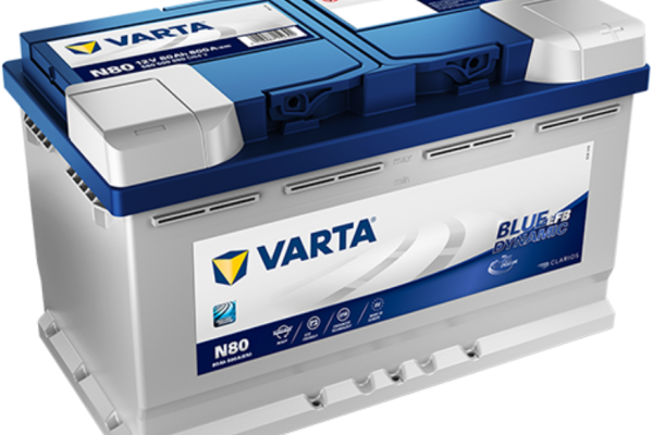 Ogłoszenie - Akumulator 80Ah 800A Varta Blue Dynamic EFB start- stop N80 - Gorzów Wielkopolski - 599,00 zł