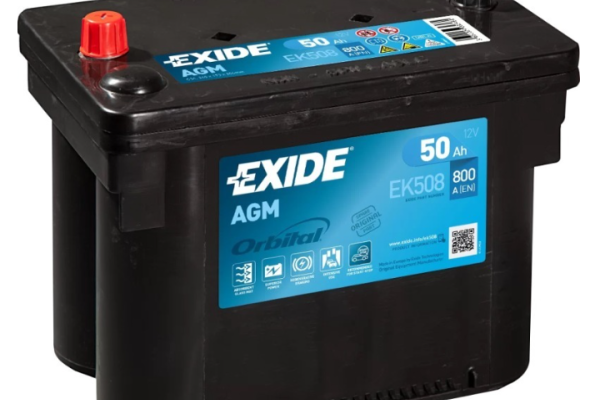 Ogłoszenie - Akumulator Exide Orbital agm start stop EK508 50Ah 800A - Police - 880,00 zł