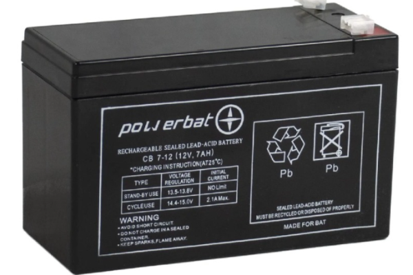 Ogłoszenie - Akumulator żelowy Powerbat CB 7-12 12V 7Ah - Police - 59,00 zł