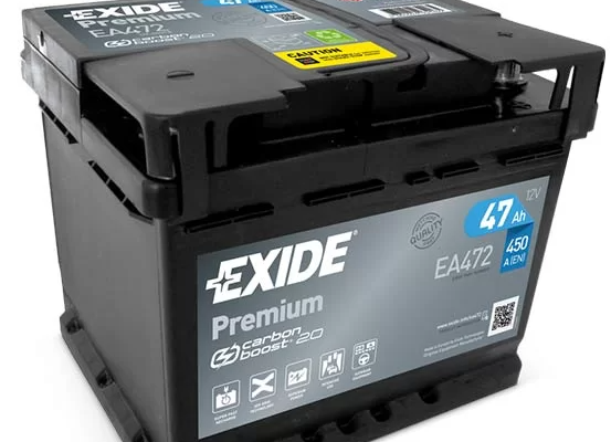 Ogłoszenie - Akumulator 47Ah Exide Premium 450A Chopina 1 DARMOWA DOSTAWA - Płock - 278,00 zł