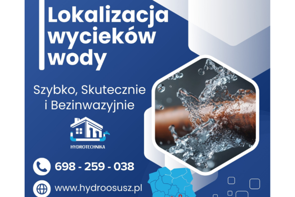 Ogłoszenie - Osuszanie budynków, ścian, piwnic po zalaniu - Sanok