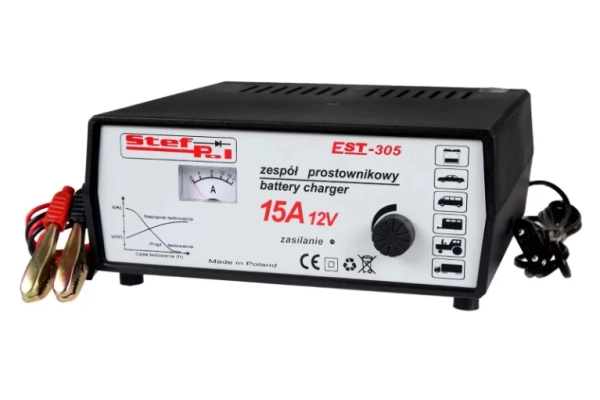 Ogłoszenie - Prostownik Stef-pol Est-305 12V/15A - Chorzów - 249,00 zł