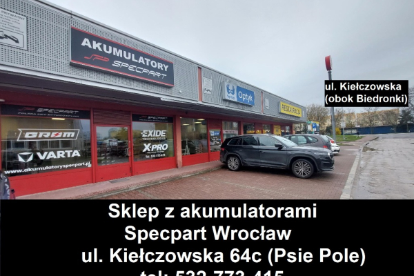 Ogłoszenie - Akumulator 230Ah 1300A GROM Premium EN lewy plus - Wrocław - 1 080,00 zł