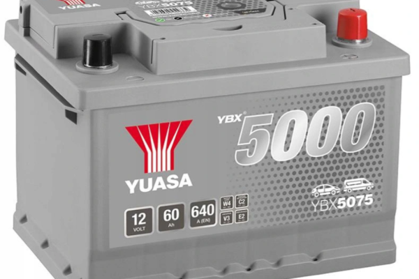 Ogłoszenie - Akumulator 60Ah 640A 12V Yuasa Silver YBX5075 PŁOCK CHOPINA 1 DARMOWA DOSTAWA - Płock - 335,00 zł