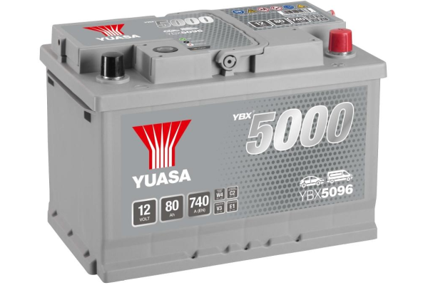 Ogłoszenie - Akumulator 80Ah 740A 12V Yuasa Silver YBX5096 PŁOCK CHOPINA 1 DARMOWA DOSTAWA - Płock - 449,00 zł