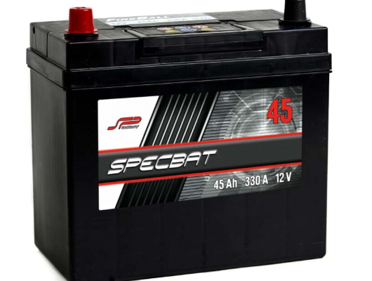 Ogłoszenie - Akumulator 45Ah 330A Specbat Japan L/P+ - Police - 239,00 zł