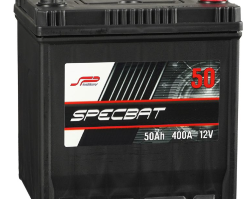 Ogłoszenie - Akumulator 50Ah 400A Specbat Japan P+ - Police - 199,00 zł