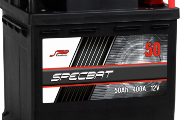 Ogłoszenie - Akumulator 50Ah 400A EN Specbat Prawy plus - Chojnice - 180,00 zł
