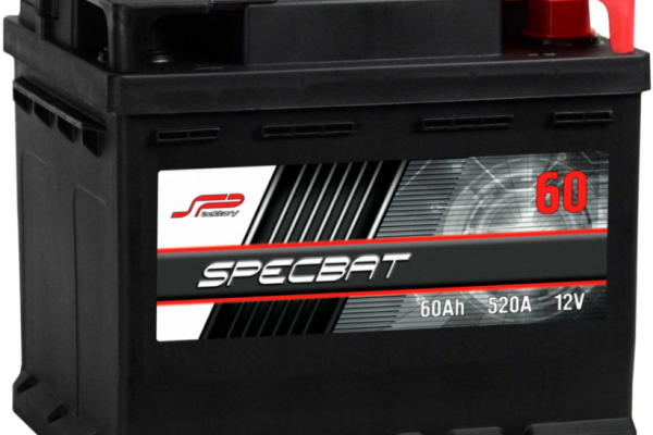 Ogłoszenie - Akumulator 60Ah 520A EN Specbat prawy plus niski - Chojnice - 239,00 zł