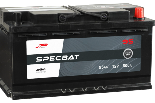 Ogłoszenie - Akumulator 95Ah 800A Specbat agm start&stop - Chojnice - 680,00 zł