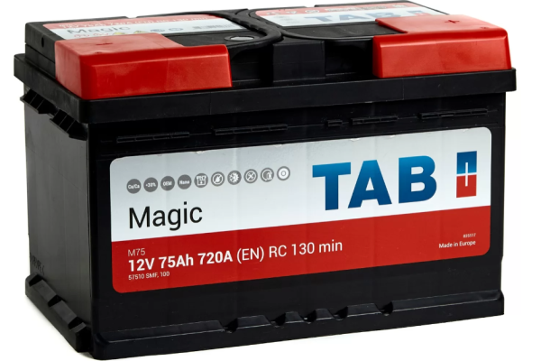 Ogłoszenie - Akumulator 75Ah 720A TAB MAGIC - Bydgoszcz - 360,00 zł