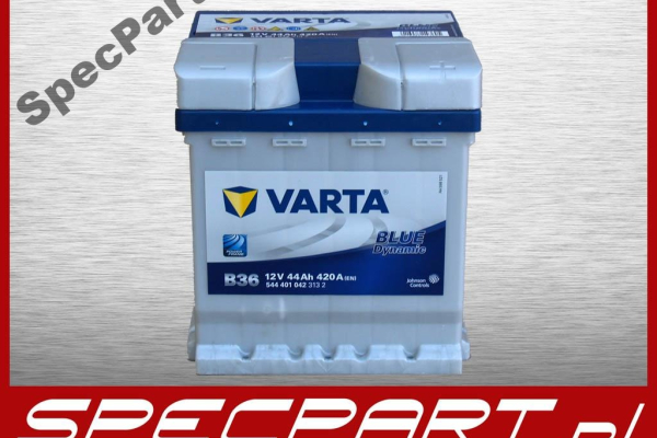 Ogłoszenie - Akumulator 44Ah 420A Varta Blue Dynamic B36 EN kostka - Białystok - 259,00 zł