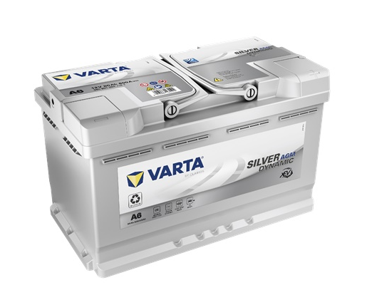 Ogłoszenie - Akumulator 80Ah 800A Varta Silver Dynamic AGM Start&Stop A6 - Police - 730,00 zł