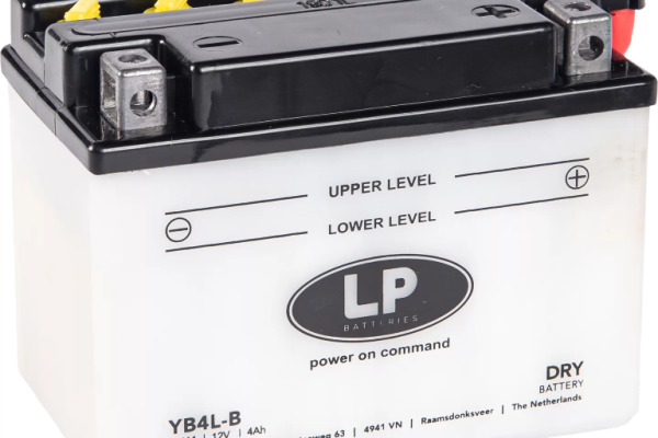 Ogłoszenie - Akumulator motocyklowy 4Ah 50A P+ 12V Landport YB4L-B - Płock - 59,00 zł
