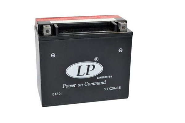 Ogłoszenie - Akumulator motocyklowy 18Ah Landport YTX20-BS 12V 250A - Płock - 229,00 zł