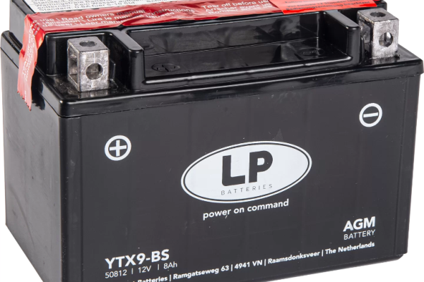 Ogłoszenie - Akumulator motocyklowy 8Ah 110A 12V Landport YTX9-BS - Płock - 109,00 zł