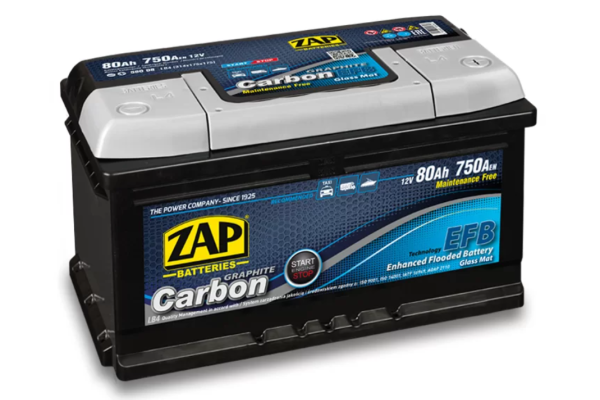 Ogłoszenie - Akumulator 80Ah 750A zap carbon efb start stop - Chojnice - 480,00 zł