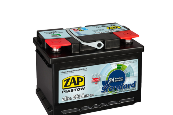 Ogłoszenie - Akumulator 60Ah 520A en Zap Standard - Piła - 299,00 zł