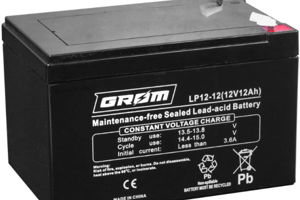 Ogłoszenie - Akumulator żelowy 12V 12Ah GROM LP12-12 - Kościerzyna - 109,00 zł
