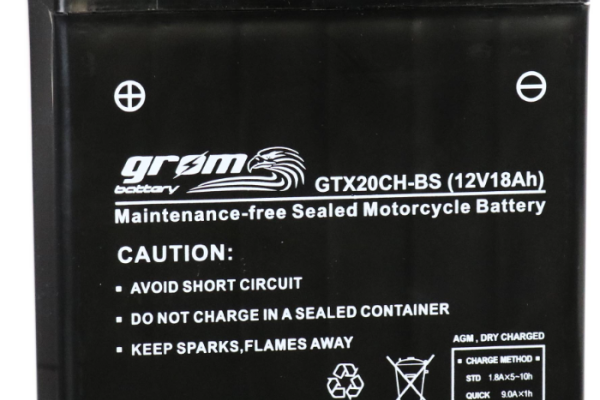 Ogłoszenie - Akumulator motocyklowy GROM GTX20CH-BS YTX20CH-BS 12V 18Ah 270A L+ - Gdynia - 240,00 zł
