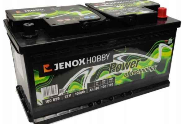 Ogłoszenie - Akumulator 100Ah Jenox Hobby Power - Słupsk - 439,00 zł