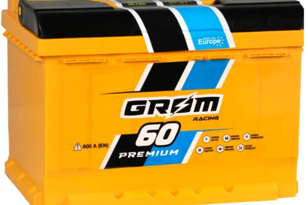Ogłoszenie - Akumulator 60Ah 600A EN Grom Racing P+ - Kościerzyna - 360,00 zł