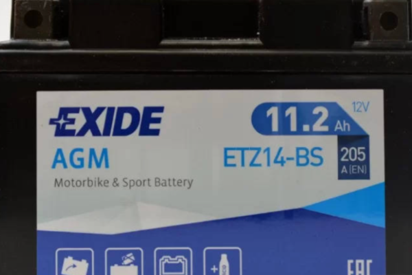 Ogłoszenie - Akumulator 11,2A motocyklowy Exide etz14-BS ytz14-BS 12V - Słupsk - 210,00 zł