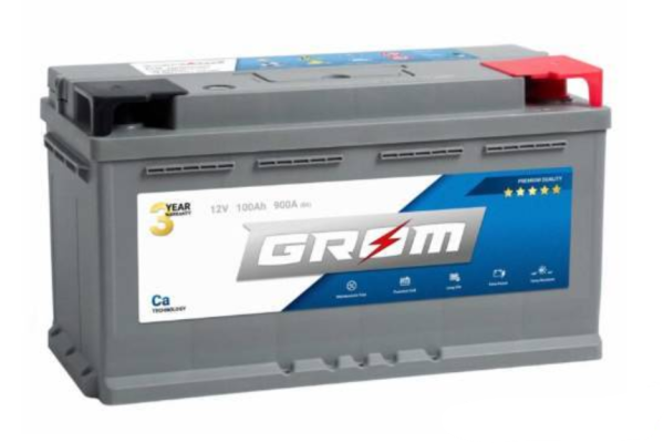 Ogłoszenie - Akumulator 100Ah 900A EN GROM Premium P+ - Kościerzyna - 560,00 zł