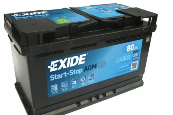 Ogłoszenie - Akumulator 80Ah 800A Exide agm start&stop EK800 - Słupsk - 710,00 zł