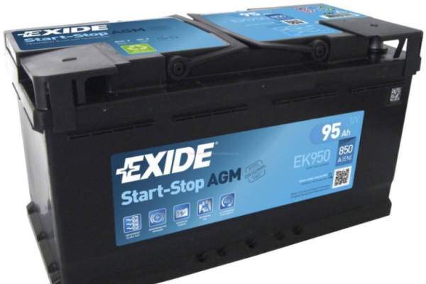 Ogłoszenie - Akumulator 95Ah 850A Exide agm start&stop EK950 - Słupsk - 830,00 zł