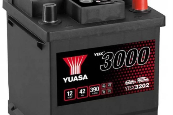 Ogłoszenie - Akumulator 42Ah 390A Yuasa Standard 12V kostka Prawy Plus - Słupsk - 280,00 zł