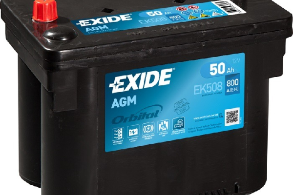 Ogłoszenie - Akumulator Exide Orbital AGM START&STOP EK508 50Ah 800A - Ostrowiec Świętokrzyski - 880,00 zł