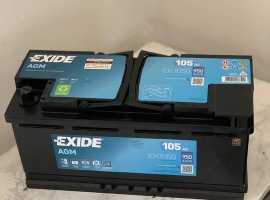 Ogłoszenie - Akumulator 105Ah 950A Exide AGM - Białystok - 860,00 zł