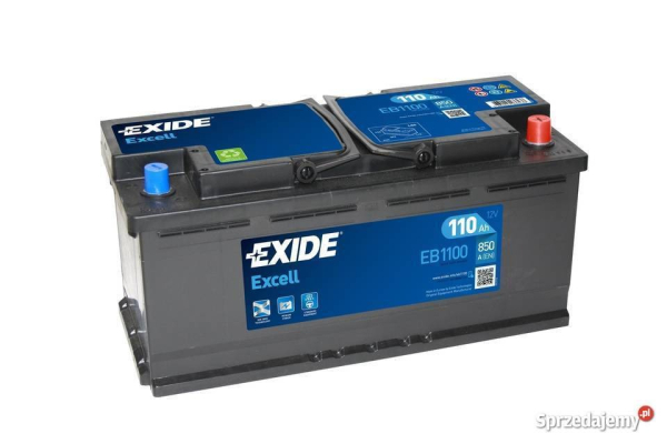 Ogłoszenie - Akumulator 110Ah 850A Exide Excell EN Prawy Plus - Białystok - 660,00 zł