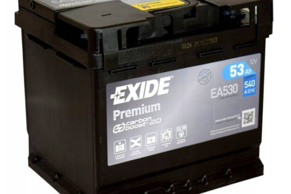 Ogłoszenie - Akumulator 53Ah 540A Exide Premium Prawy Plus - Białystok - 300,00 zł