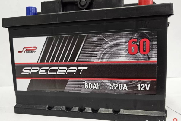 Ogłoszenie - Akumulator 60Ah 520A EN Specbat Prawy Plus - Białystok - 239,00 zł