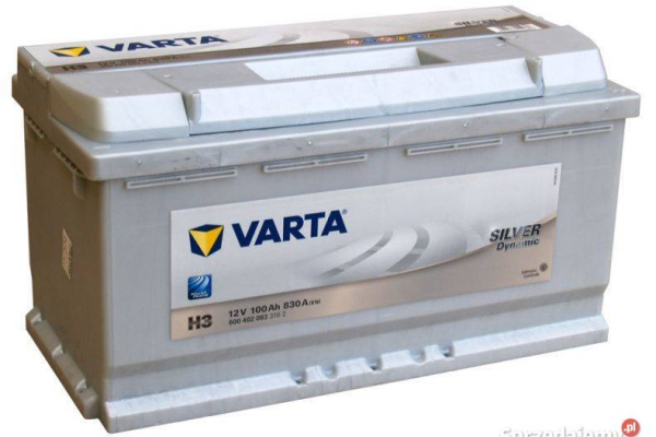 Ogłoszenie - Akumulator  100Ah 830A Varta Silver Dynamic H3 - 525,00 zł